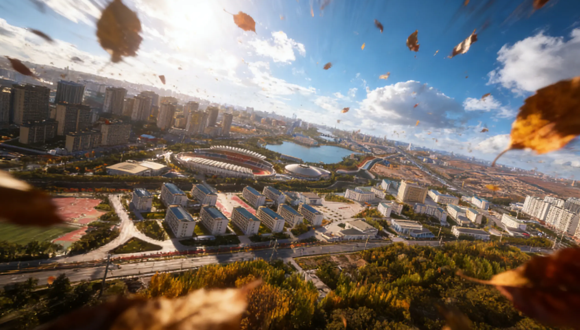 【抖音】当我用游戏CG风打开矿院